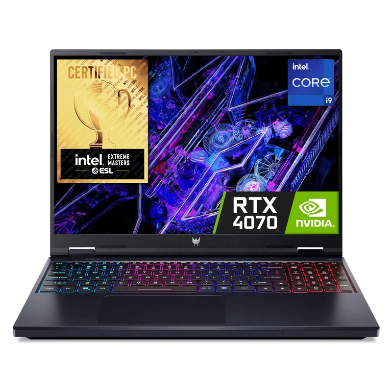 Acer Predator Helios Neo 16PHN16-72Intel Core i9-14900HX16 GB1TBNVIDIA GeForce RTX 4070 8G16 INCHWQXGA 240Hz DCI-P3 100% DDSWindows 11
