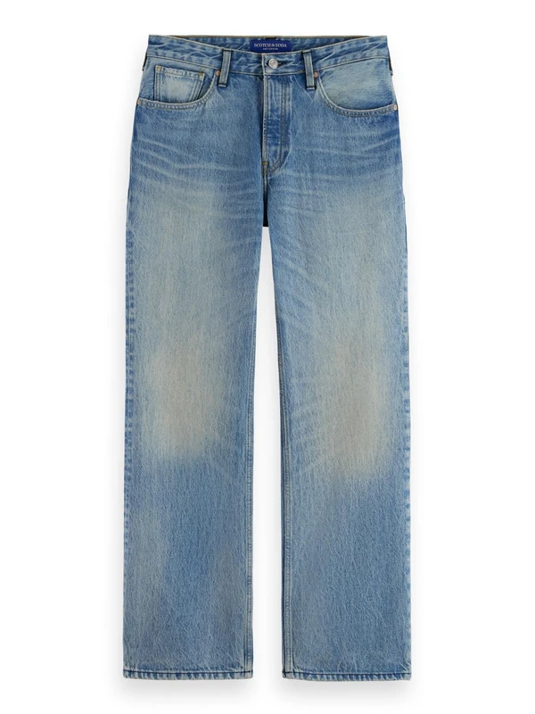Scotch & Soda Men's The Beat Bootcut Vintage Touch Jeans, Vintage Touch, 34 W/30 L
