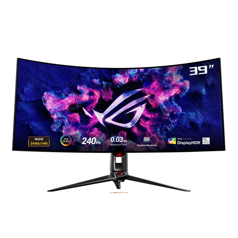 ASUS ROG Swift OLED PG39WCDM écran plat de PC 99,1 cm (39") 3440 x 1440 pixels UltraWide Quad HD LCD Noir