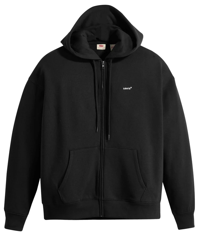 Levi's Women's Everyday Zip Hoodie, Caviar, S
