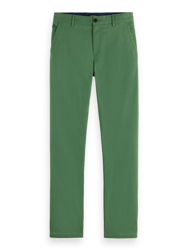 Scotch & Soda Men's Mott Chino, Sage Green, 32-32