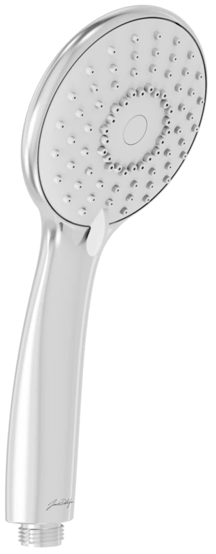 Jacob Delafon - Juliette Shower Head - Round - Diameter 10.5 cm - 3 Slider Jets - Water Saving 10L/min - Hand Shower - Chrome Finish - E29032-CP