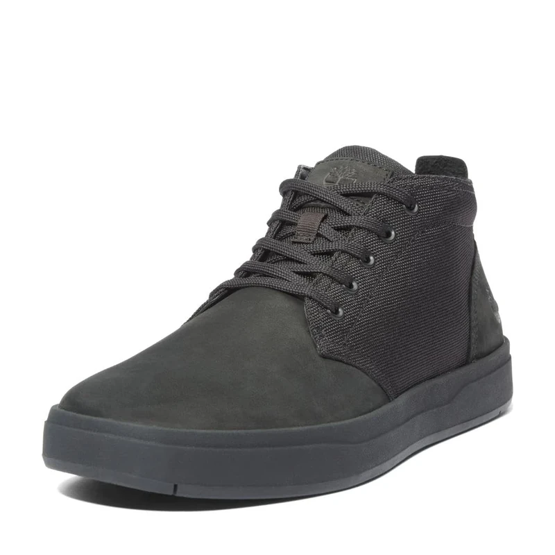 Timberland Men's Davis Square Chukka Sneaker Boots, Black V1, 11.5 UK