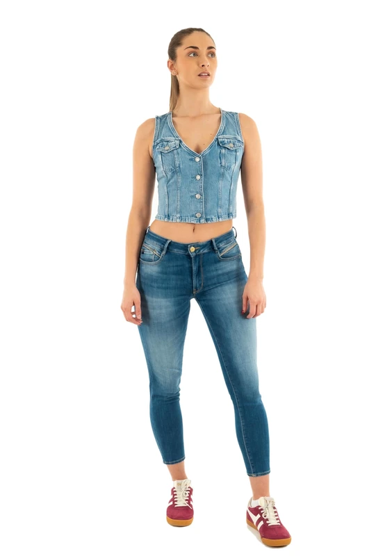 Levi's Women's Bella Denim Corset Top, I Will, M