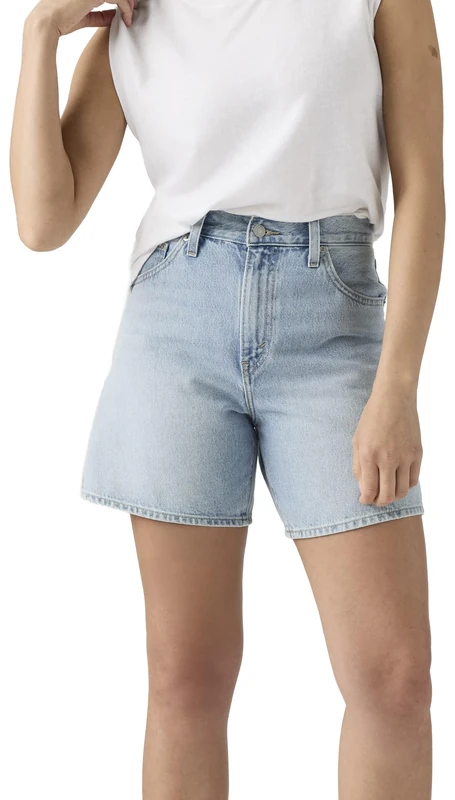 Levi's Women's High Rise Baggy Shorts, Far and Wide Short, 23W