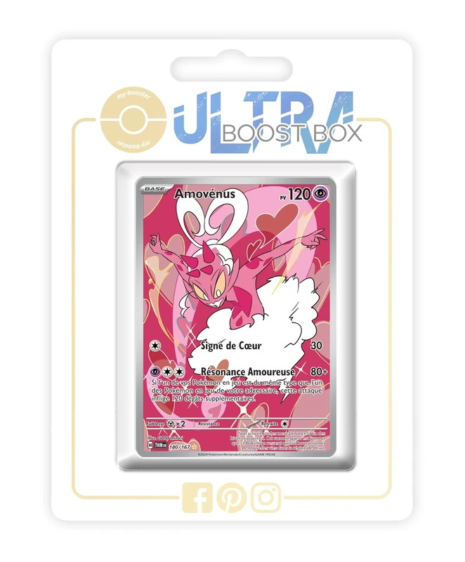 Amovénus (Enamorus) 180/167 Alternative Shiny Pokémon Gallery - my-booster X Écarlate et Violet 6 - Mascarade Crépusculaire Box of 10 Pokemon French Cards