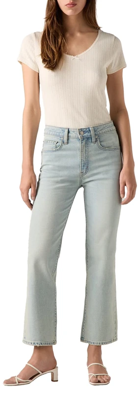 Levi's Women's 725 Authentic Kick Bootcut Ankle Jeans, Can You Kick It, 25W x 31L