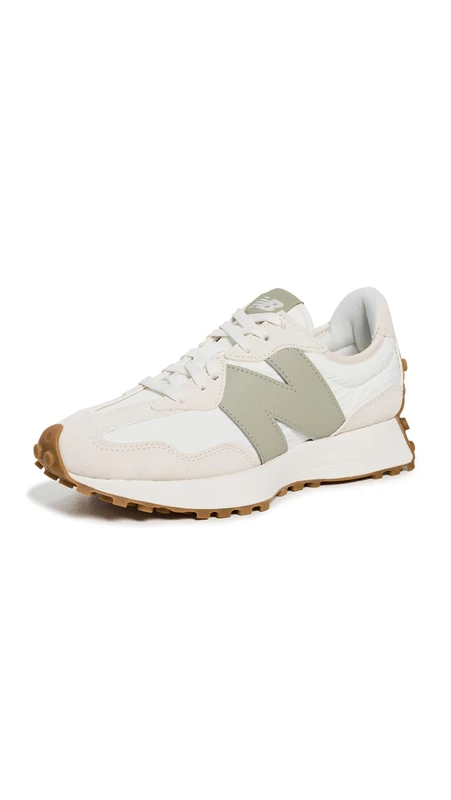 NEW BALANCE WS327FTB 327 Women Off White/Linen TAN UK 5 - Image 1