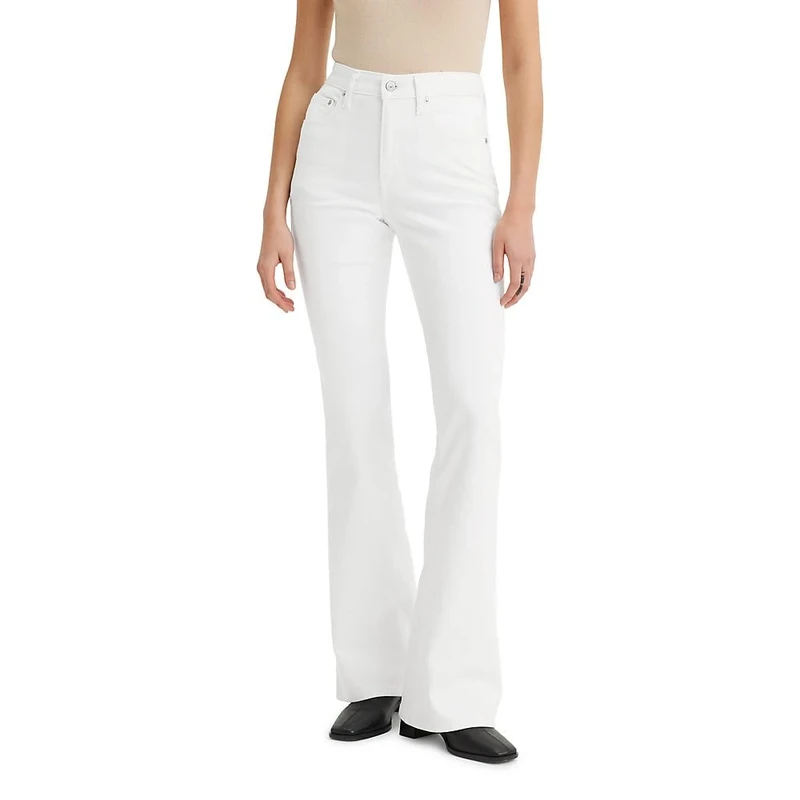 Levi's 726 Hr Flare Soft Clean White, Soft Clean White, 26W x 30L