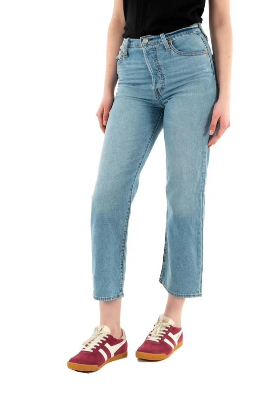 Levi's Ribcage Straight Ankle Cool Winner, Cool Winner, 29W x 31L