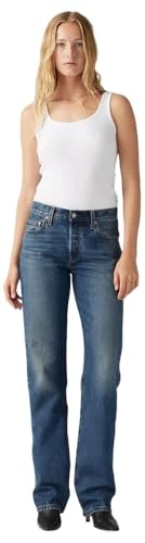 Levi's Women's 501 90's Jeans, Flash Full, 29W / 34L
