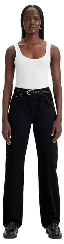 Levi's Women's 501 90's Jeans, Rinsed Blacktop, 29W / 34L