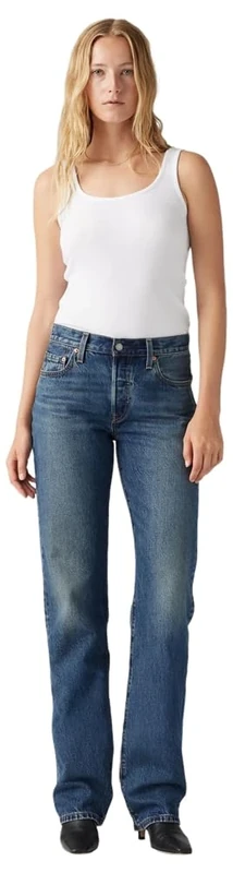 Levi's Women's 501 90's Jeans, Flash Full, 25W / 30L