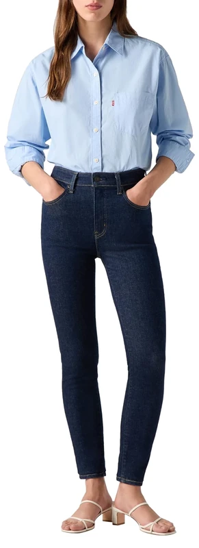 Levi's Women's 721 High Rise Skinny Jeans, Tenacious Rinse, 27W x 34L