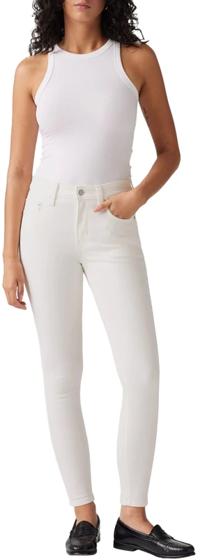 Levi's Women's 721 High Rise Skinny Trouser, Cloud Dancer, 28W x 28L
