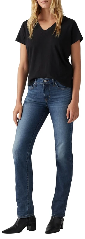 Levi's Women's 314 Shaping Straight Jeans, Cool Agenda, 26W / 30L