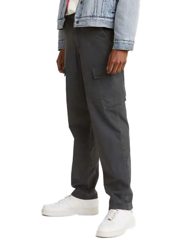 Levi's Men's Xx Tapered Cargo Trousers, Pirate Black, 30 W/30 L