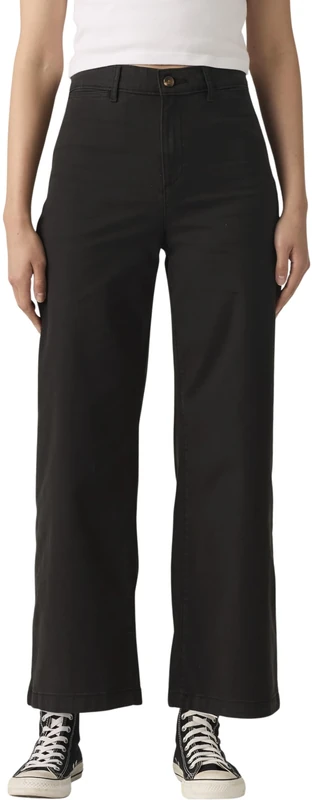 Levi's Women's Vintage Chino Trousers, Shady Caviar PFD - Black, 34W x 29L