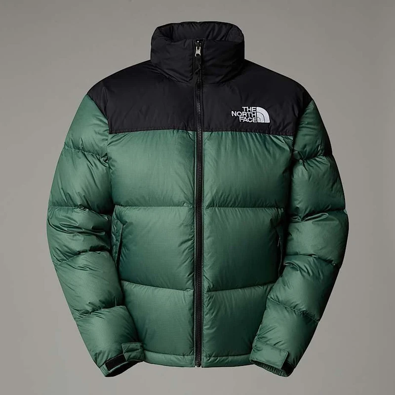 The North Face Men's 1996 Retro Nuptse Jacket, Duck Green/Tnf Black, S