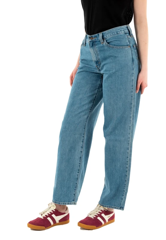 Levi's Women's Baggy Dad Jeans, Own It Stone, 32W x 34L