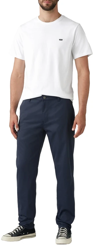 Levi's XX Chino Standard Tech Men's Trousers, Blue Nights, 36 W/34 L