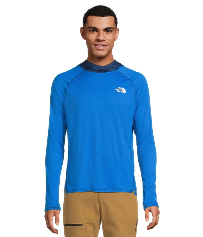 The North Face Men's Sunriser Hooded Sweatshirt, Hero Blue/Estate Blue, S