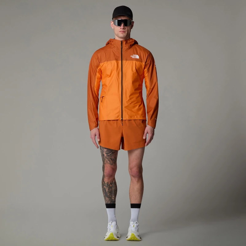 The North Face Men's Summit Pacesetter 5In Sht Shorts, Iron Bronze/Digital Ora, L