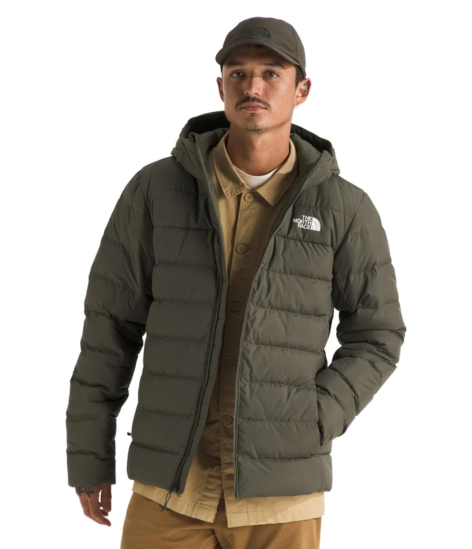 The North Face Men's Aconcagua 3 Hooded Jacket, New Taupe Green, S