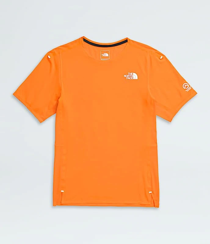 The North Face Men's Summit High Trail S/S T-Shirt Digital Orange XS