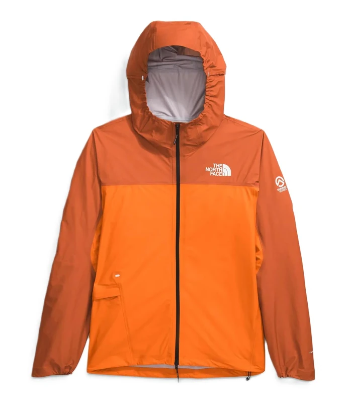 The North Face Men's Summit Superior Futurelight Jacket, Digital Orange/Iron Bro, S
