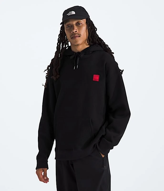 The North Face Men's 40th Anniversary Mountain Jacket Heavy Hooded Sweatshirt, Tnf Black, 3XL - Image 1
