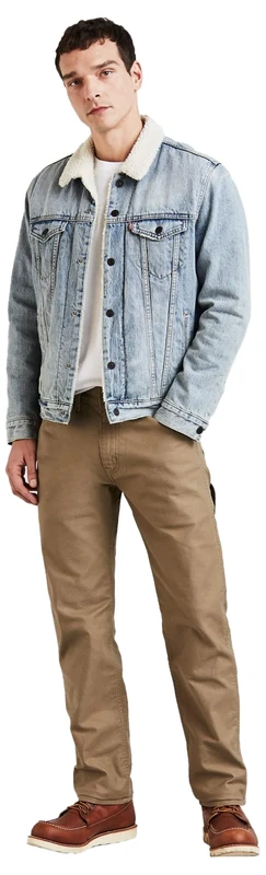 Levi's Men's Workwear 505 Utility Jeans, Ermine Canvas Ww, 33 W/32 L