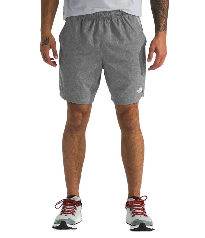 The North Face Men's 24/7 7In Shorts, TNF Medium Grey Heather, XXL