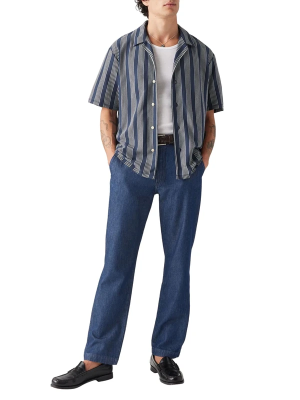 Levi's XX Chino Authentic Straight Men's Trousers, Half Past Rinse, 34W x 30L