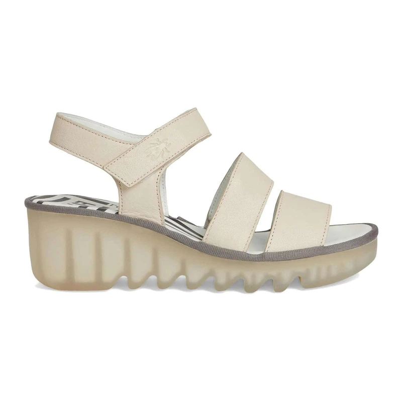 Fly London BEXY575FLY Women's Sandal, Offwhite