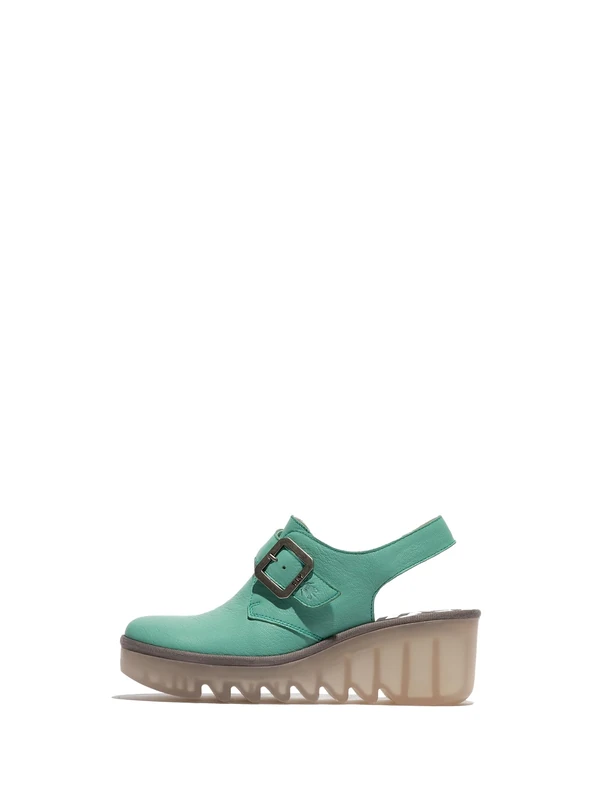 Fly London Women's BARY565FLY Wedges, Spearmint, 7 UK