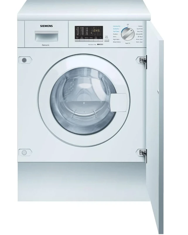 Siemens iQ500 7kg Wash 4kg Dry 1400rpm Integrated Washer Dryer - White