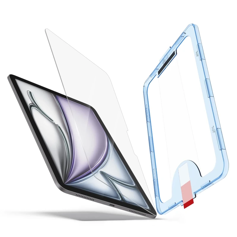 MOBDIK Tempered Glass Screen Protector for iPad Air 11" - Clear EZ Kit