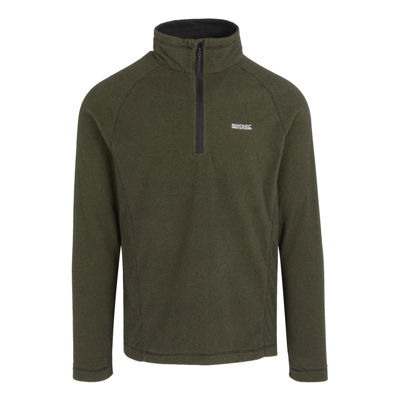 Regatta Men's Montes Lightweight Half Zip Fleece Midlayer Pullover - Perfect for Outdoors, Walking, Hiking & Camping