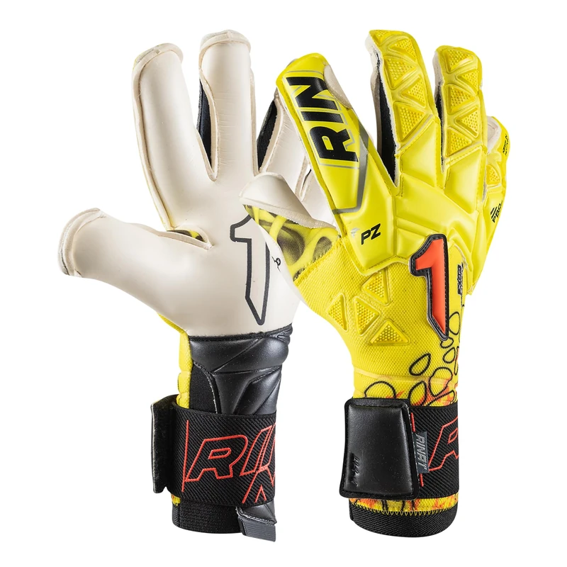 Rinat Xtreme Guard Dominus Pro Adult Goalkeeper Gloves Yellow Size 8 - Image 1