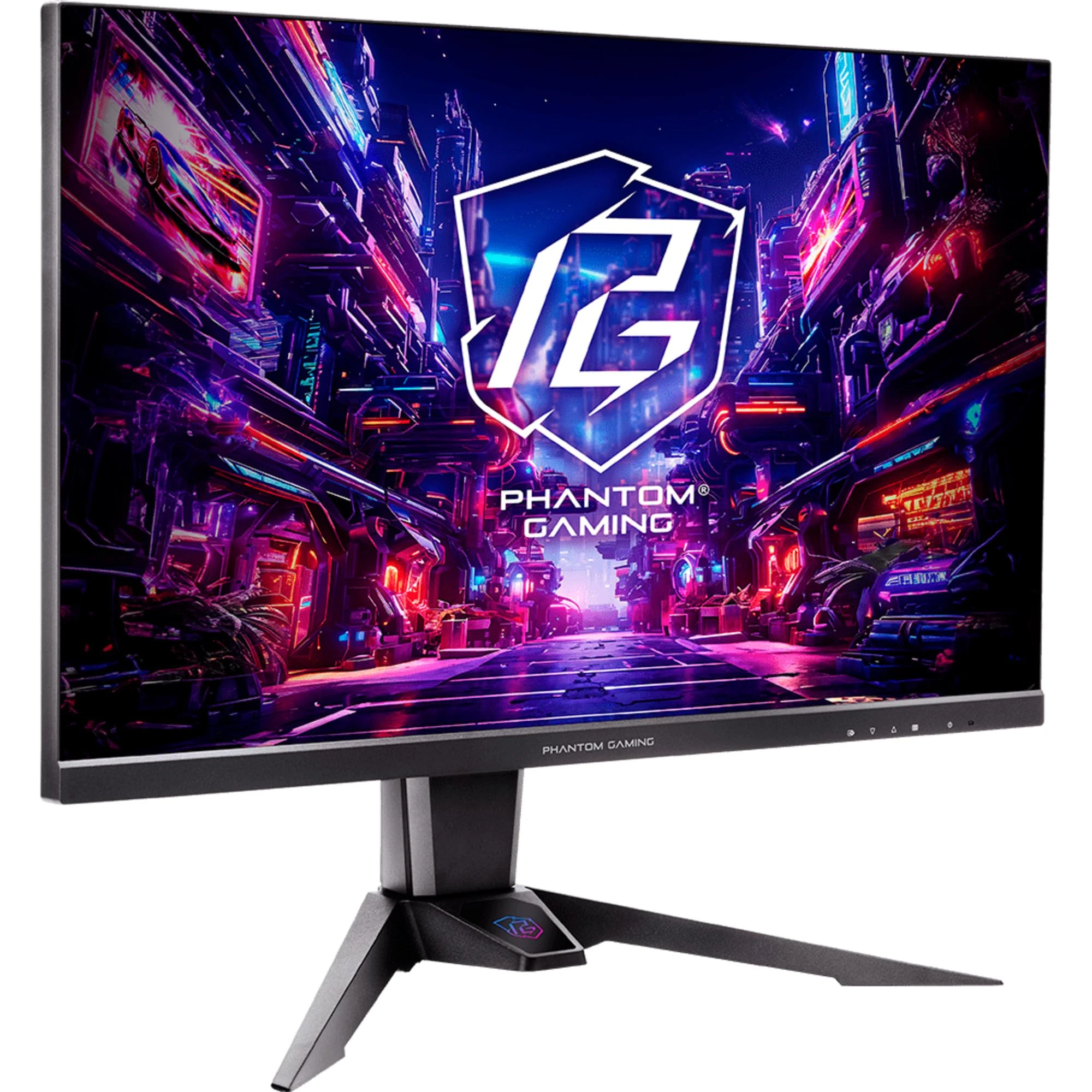 Asrock 27" Phantom Gaming QHD IPS Gaming Monitor (PG27QFT2A), 2560 x 1440, 1ms, 180Hz, HDR 400, Wi-Fi Antenna, VESA