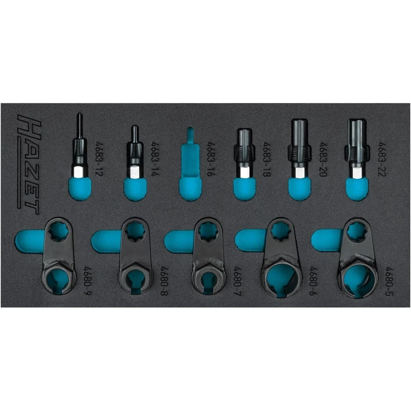 Abgassonden Werkzeug-Set 163-611/10 (10-teilig) - Image 1