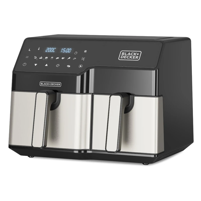 Black Decker deep fat fryer Dual Basket BXAF9000E