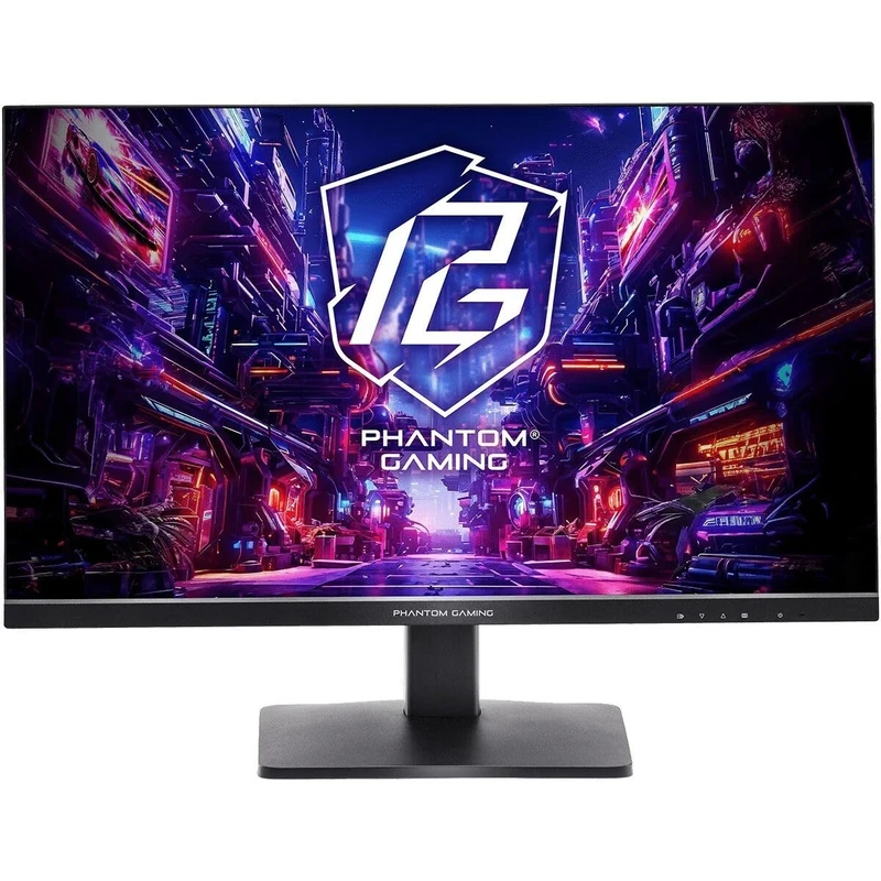 Asrock 27" Phantom Gaming QHD IPS Gaming Monitor (PG27QFT1B), 2560 x 1440, 1ms, 180Hz, HDR 400, VESA - Image 1