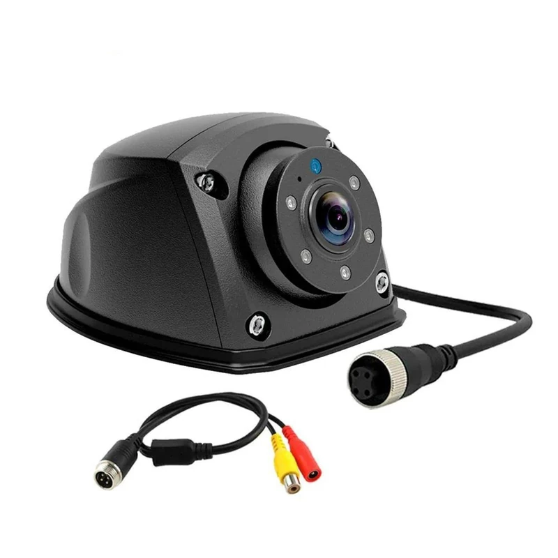 Reverse Camera Heavy Duty Side View Camera Side Mount Camera IR Night Vision Waterproof Reversing Parking Camera For Truck RV Bus Waterproof Rear View Camera(Color:RCA)