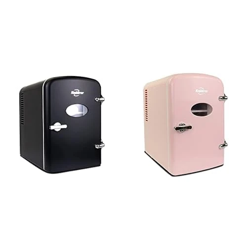 Koolatron Retro 4L Mini Fridge - 6 Can Portable Cooler