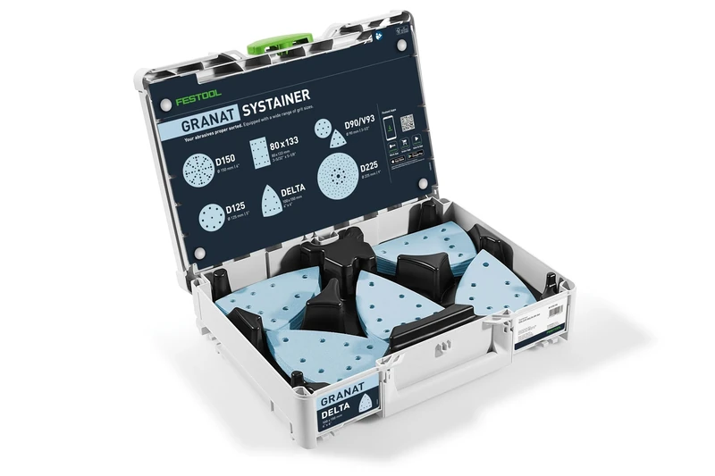 Festool Systainer³ para abrasivos SYS-STF Delta GR-Set