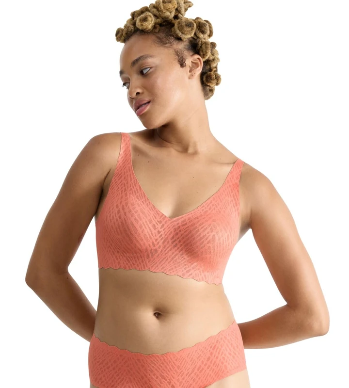 Sloggi Zero Feel Bliss Soft Bra Lovely Apricot