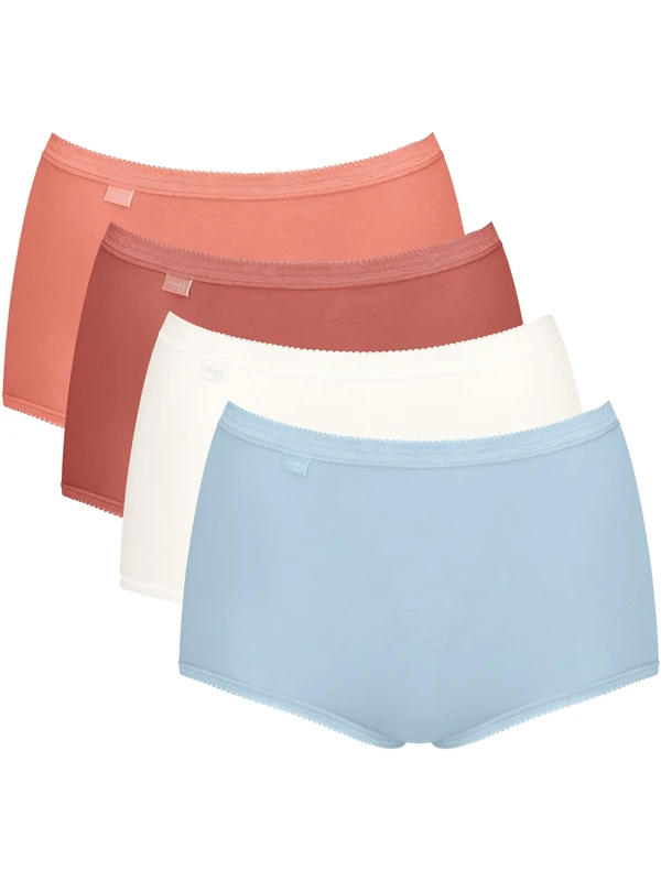 Sloggi Basic+ Maxi C4P Multiple Colours 22 - 4-Pack Briefs