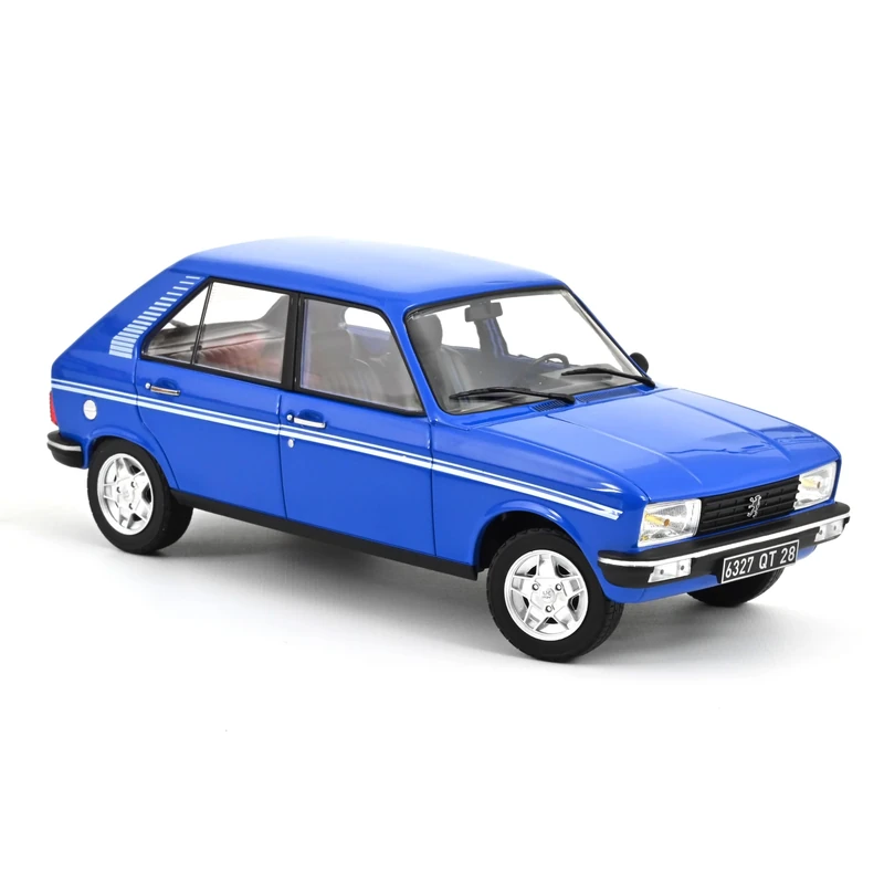 Norev Peugeot 104 S 1981 Ibis Blue 1:18